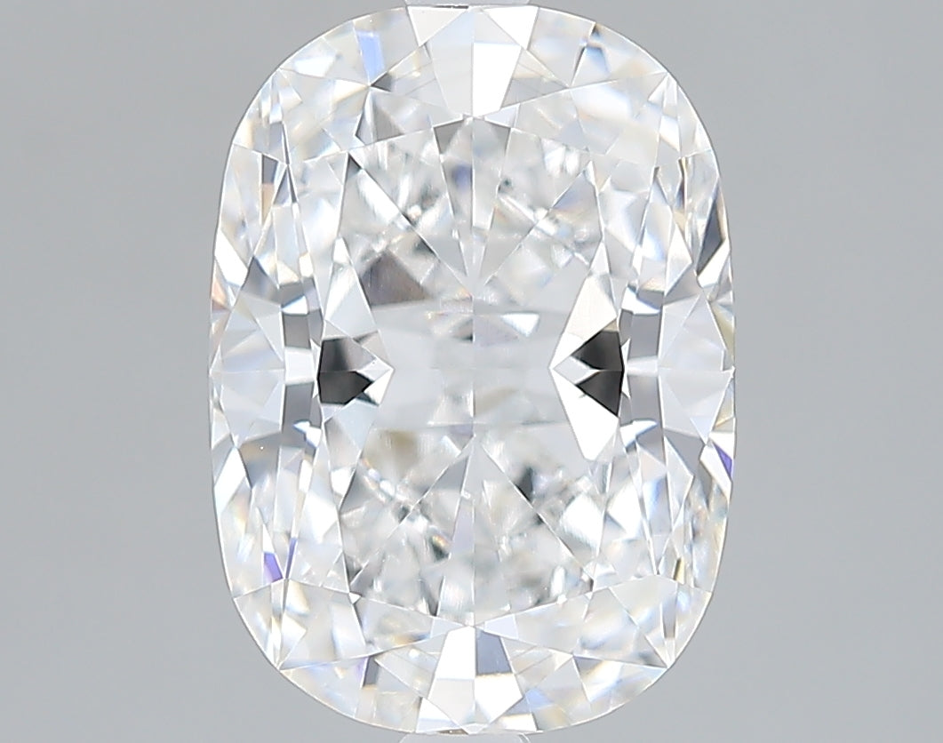 Lab-Grown 3.05 Carat Cushion Modified Brilliant Cut Diamond color F Clarity VVS2 With GIA Certificate, precious stones, engagement diamonds