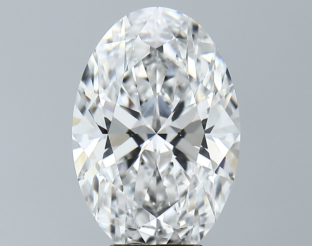 Lab-Grown 5.61 Carat Oval Shape Diamond color E Clarity VVS2 With GIA Certificate, precious stones, engagement diamonds