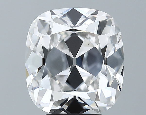 Lab-Grown 4.43 Carat Antique Cushion Cut Diamond color E Clarity VS2 With GIA Certificate, precious stones, engagement diamonds