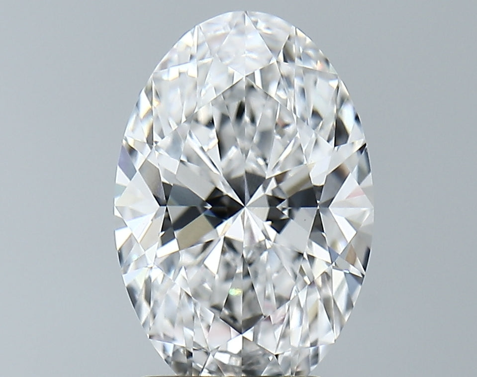 Lab-Grown 2.77 Carat Oval Shape Diamond color D Clarity VVS2 With GIA Certificate, precious stones, engagement diamonds