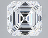 Lab-Grown 3.24 Carat Asscher Cut Diamond color E Clarity VS2 With GIA Certificate, precious stones, engagement diamonds