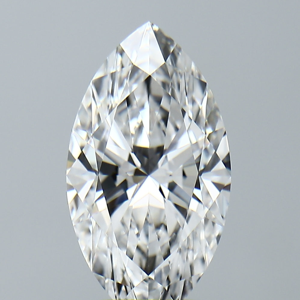 Lab-Grown 3.66 Carat Marquis Shape Diamond color E Clarity VVS2, precious stones, engagement diamonds