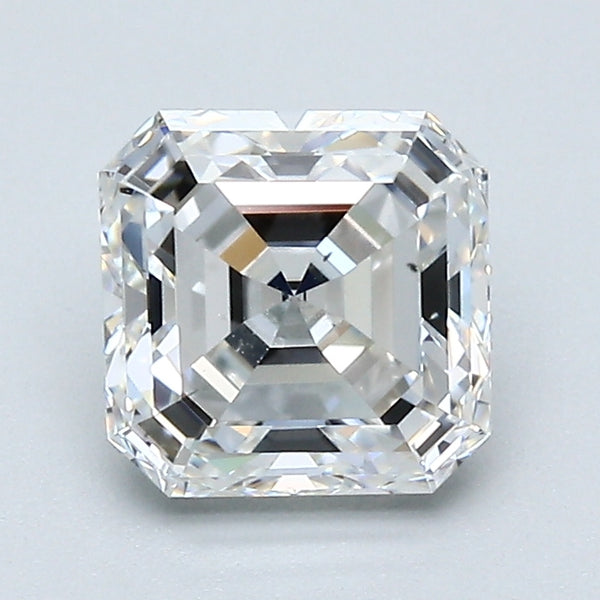 1.51 Carat Asscher Cut Natural Mined Diamond F Color VS2 Clarity With GIA Certificate, natural diamonds, precious stones, engagement diamonds