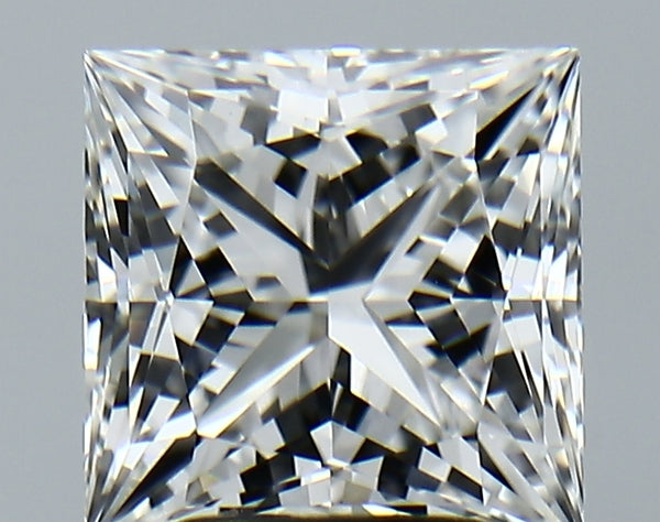 Lab-Grown 3.32 Carat Princess Cut Diamond color E Clarity VVS2 With GIA Certificate, precious stones, engagement diamonds