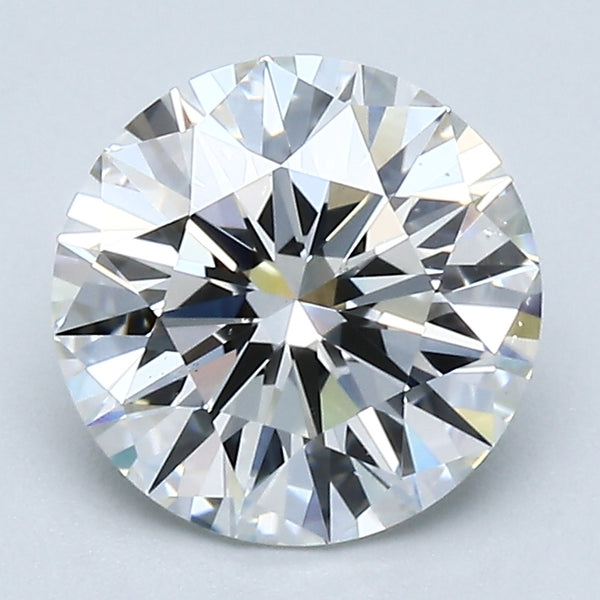 2.01 Carat Round Brilliant Natural Mined Diamond G Color SI1 Clarity With GIA Certificate, natural diamonds, precious stones, engagement diamonds