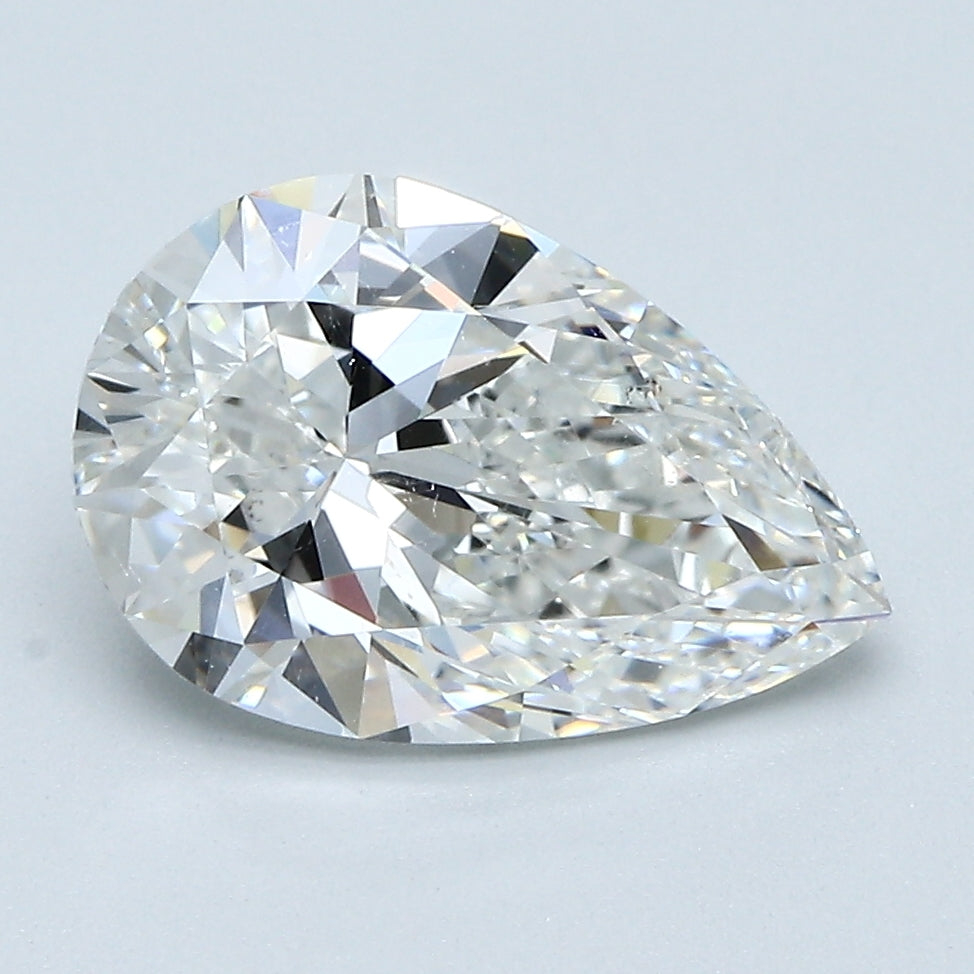 2.50 Carat Pear Shape Natural Mined Diamond G Color VS2 Clarity With GIA Certificate, natural diamonds, precious stones, engagement diamonds