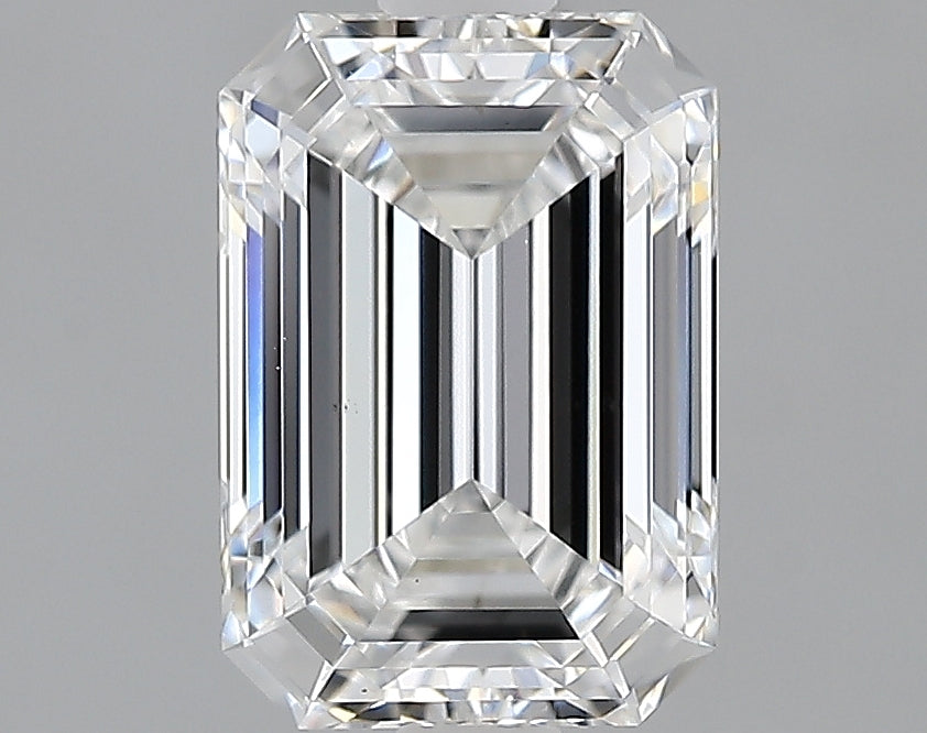 Lab-Grown 1.66 Carat Emerald Cut Diamond color D Clarity VVS2, precious stones, engagement diamonds
