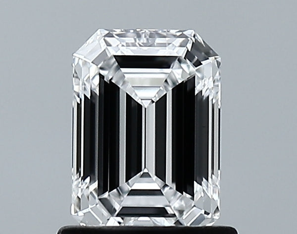 Lab-Grown 1.00 Carat Emerald Cut Diamond color D Clarity SI1 With GIA Certificate, precious stones, engagement diamonds