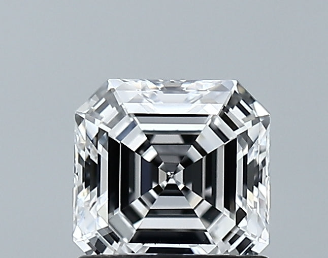 Lab-Grown 1.02 Carat Asscher Cut Diamond color D Clarity VS1 With GIA Certificate, precious stones, engagement diamonds
