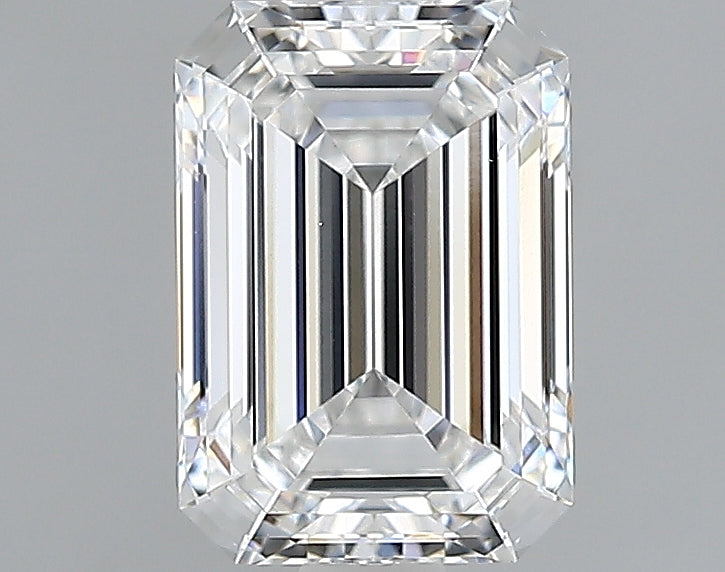 Lab-Grown 1.10 Carat Emerald Cut Diamond color D Clarity VVS2, precious stones, engagement diamonds