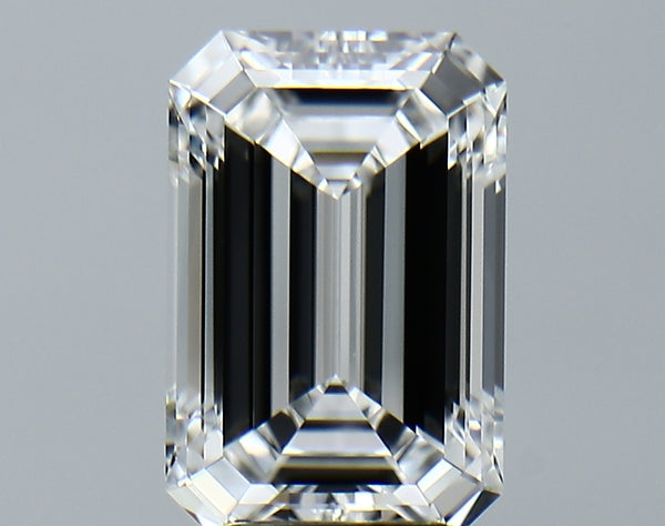 Lab-Grown 3.54 Carat Emerald Cut Diamond color E Clarity VVS2, precious stones, engagement diamonds