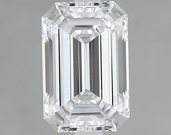 Lab-Grown 1.50 Carat Emerald Cut Diamond color D Clarity VVS2 With GIA Certificate, precious stones, engagement diamonds