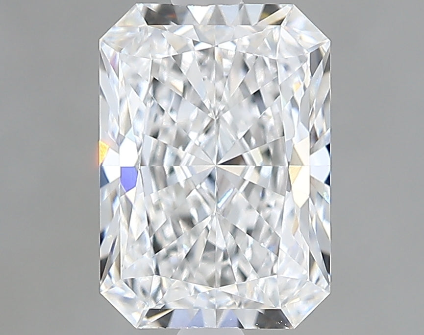 Lab-Grown 1.72 Carat Radiant Cut Diamond color E Clarity VVS2 With GIA Certificate, precious stones, engagement diamonds