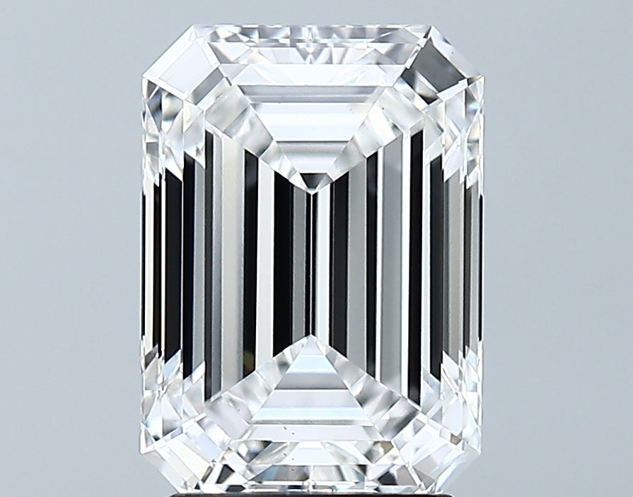 Lab-Grown 2.98 Carat Emerald Cut Diamond color E Clarity VS2 With GIA Certificate, precious stones, engagement diamonds