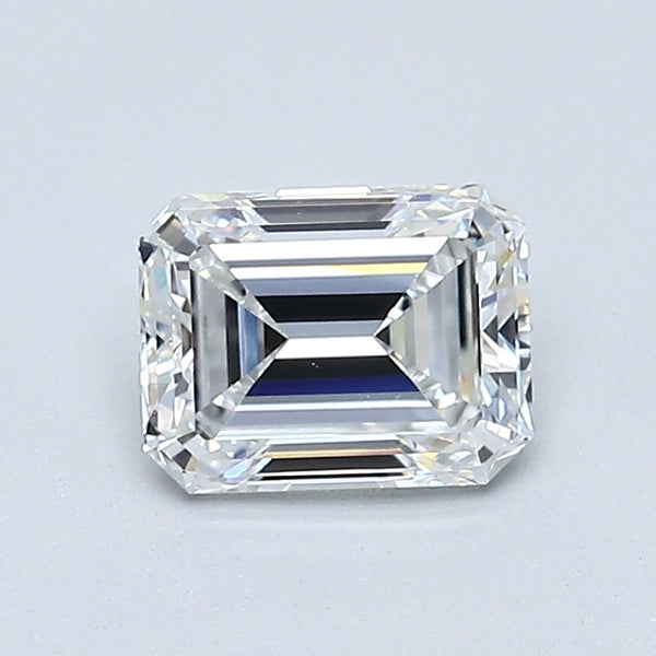 0.85 Carat Emerald Cut Natural Mined Diamond F Color VVS1 Clarity With GIA Certificate, natural diamonds, precious stones, engagement diamonds