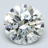 3.43 Carat Round Brilliant Diamond color L Clarity I1, natural diamonds, precious stones, engagement diamonds