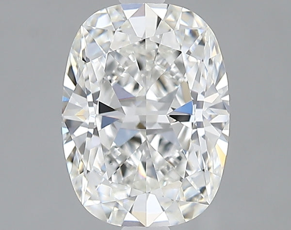 Lab-Grown 1.51 Carat Cushion Modified Brilliant Cut Diamond color E Clarity VVS2, precious stones, engagement diamonds