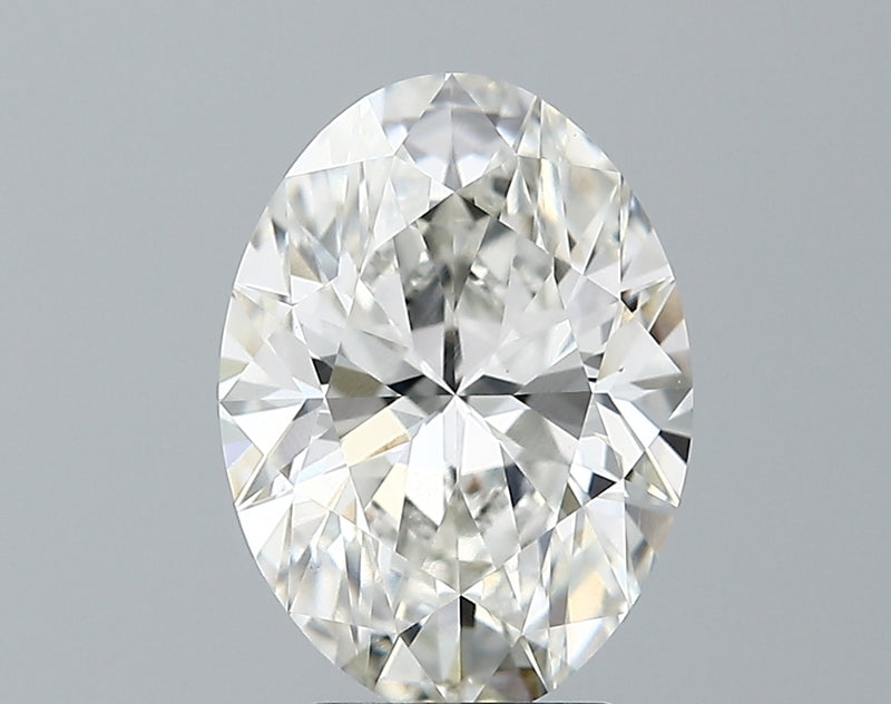 Lab-Grown 3.03 Carat Oval Shape Diamond color H Clarity VS1 With GIA Certificate, precious stones, engagement diamonds