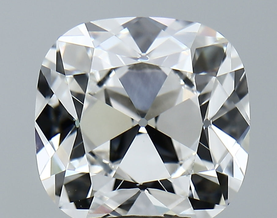 Lab-Grown 5.25 Carat Square Cushion Cut Diamond color E Clarity VVS2, precious stones, engagement diamonds