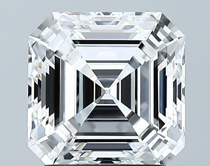 Lab-Grown 2.00 Carat Asscher Cut Diamond color D Clarity VS1 With GIA Certificate, precious stones, engagement diamonds