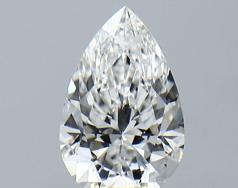 Lab-Grown 2.69 Carat Pear Shape Diamond color E Clarity VVS2, precious stones, engagement diamonds