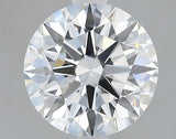 Lab-Grown 1.82 Carat Round Brilliant Diamond color E Clarity VS1, precious stones, engagement diamonds