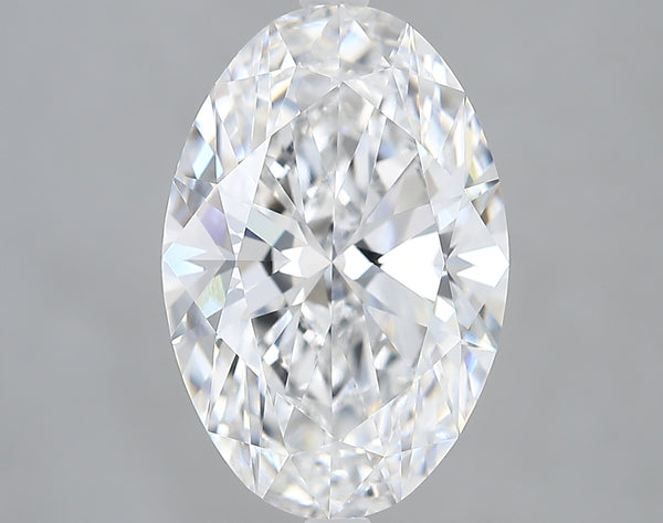 Lab-Grown 4.14 Carat Oval Shape Diamond color D Clarity VVS2 With GIA Certificate, precious stones, engagement diamonds