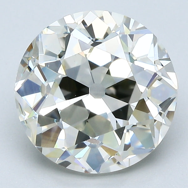 3.45 Carat Old European Cut Natural Mined Diamond K Color VS2 Clarity With GIA Certificate, natural diamonds, precious stones, engagement diamonds