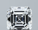 Lab-Grown 1.63 Carat Asscher Cut Diamond color D Clarity VVS1 With GIA Certificate, precious stones, engagement diamonds