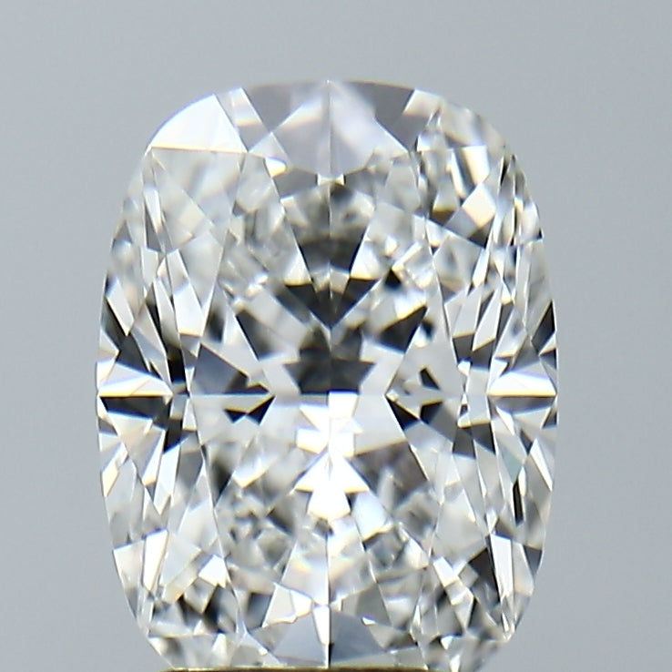 Lab-Grown 2.94 Carat Cushion Brilliant Diamond color E Clarity VVS1, precious stones, engagement diamonds