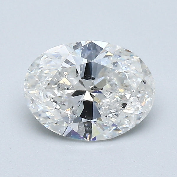 0.97 Carat Oval Shape Natural Mined Diamond G Color I1 Clarity With GIA Certificate, natural diamonds, precious stones, engagement diamonds