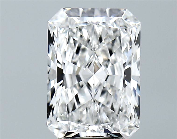 Lab-Grown 2.96 Carat Radiant Cut Diamond color F Clarity VVS2 With GIA Certificate, precious stones, engagement diamonds