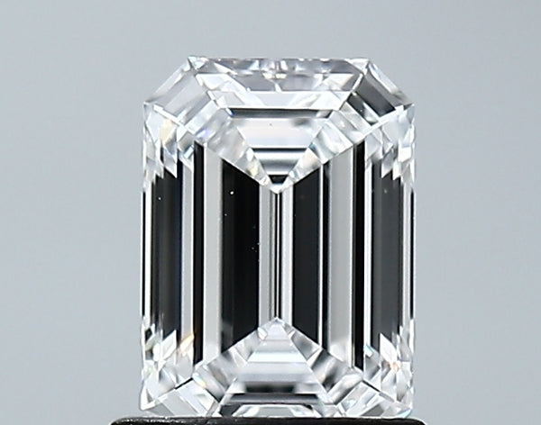 Lab-Grown 1.01 Carat Emerald Cut Diamond color D Clarity VS1 With GIA Certificate, precious stones, engagement diamonds