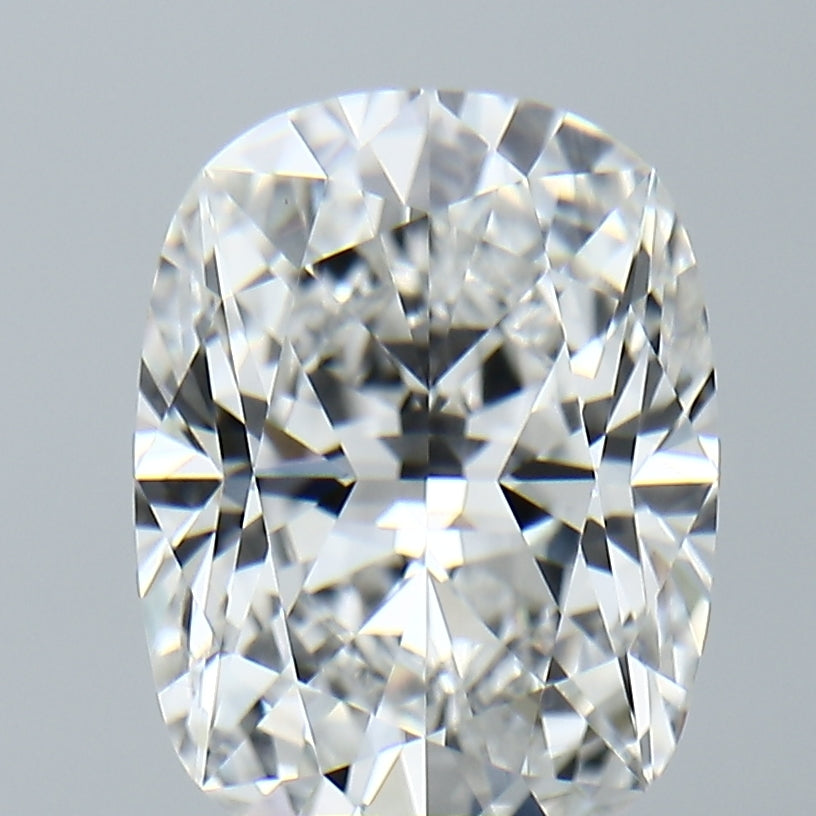 Lab-Grown 4.38 Carat Cushion Brilliant Diamond color E Clarity VVS1, precious stones, engagement diamonds
