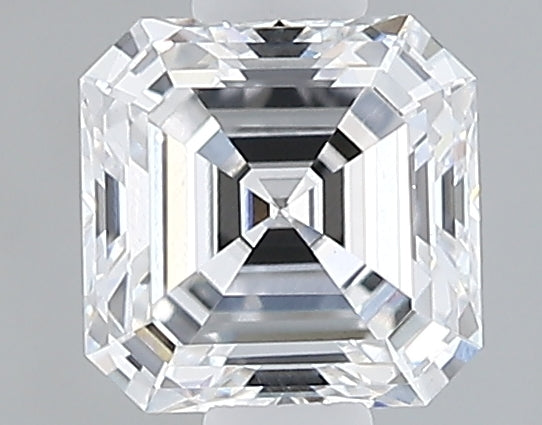 Lab-Grown 0.70 Carat Asscher Cut Diamond color D Clarity VS1, precious stones, engagement diamonds