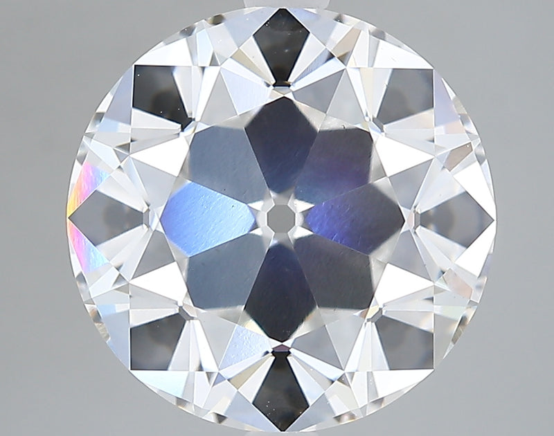 Lab-Grown 5.17 Carat Old European Cut Diamond color F Clarity VS1 With GIA Certificate, precious stones, engagement diamonds