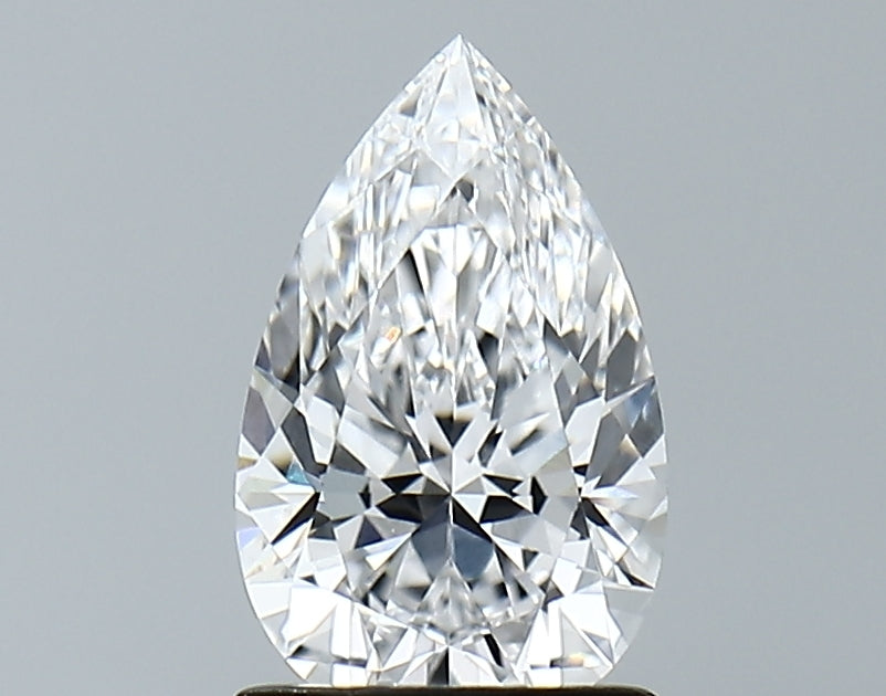 Lab-Grown 1.16 Carat Pear Shape Diamond color D Clarity VVS1 With GIA Certificate, precious stones, engagement diamonds