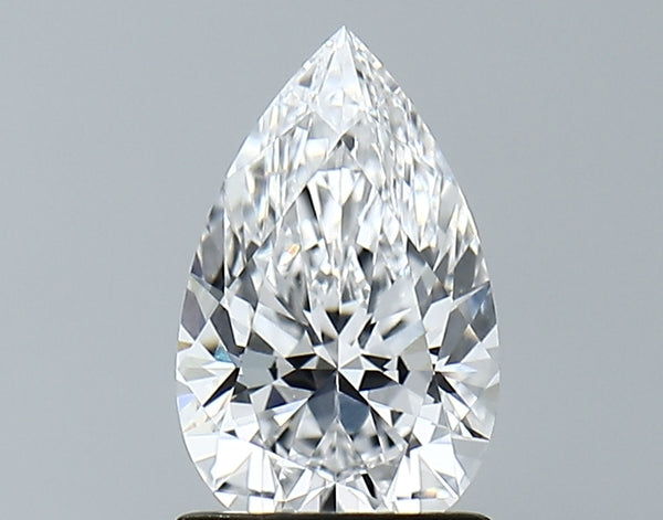 Lab-Grown 1.16 Carat Pear Shape Diamond color D Clarity VVS1 With GIA Certificate, precious stones, engagement diamonds