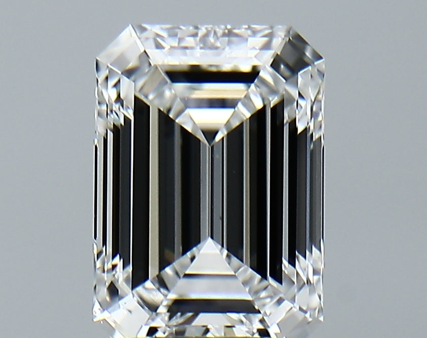 Lab-Grown 2.70 Carat Emerald Cut Diamond color E Clarity VVS2, precious stones, engagement diamonds