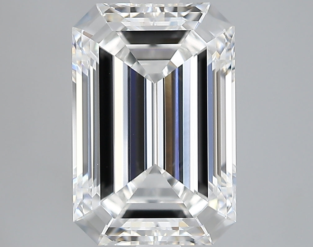 Lab-Grown 2.69 Carat Emerald Cut Diamond color E Clarity VVS2, precious stones, engagement diamonds