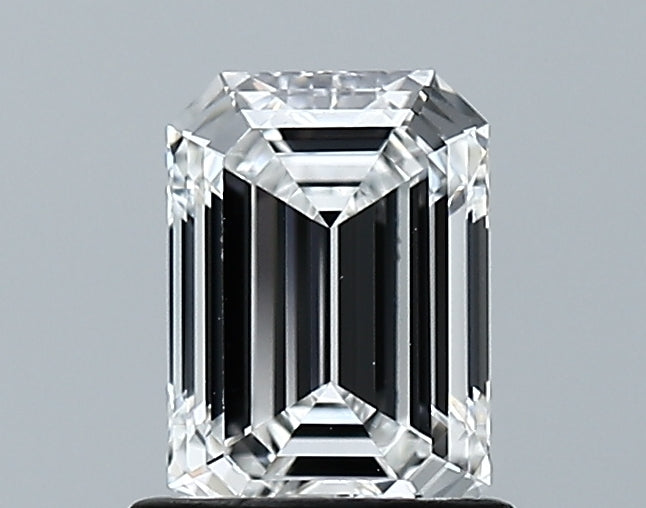 Lab-Grown 1.01 Carat Emerald Cut Diamond color E Clarity VS1 With GIA Certificate, precious stones, engagement diamonds