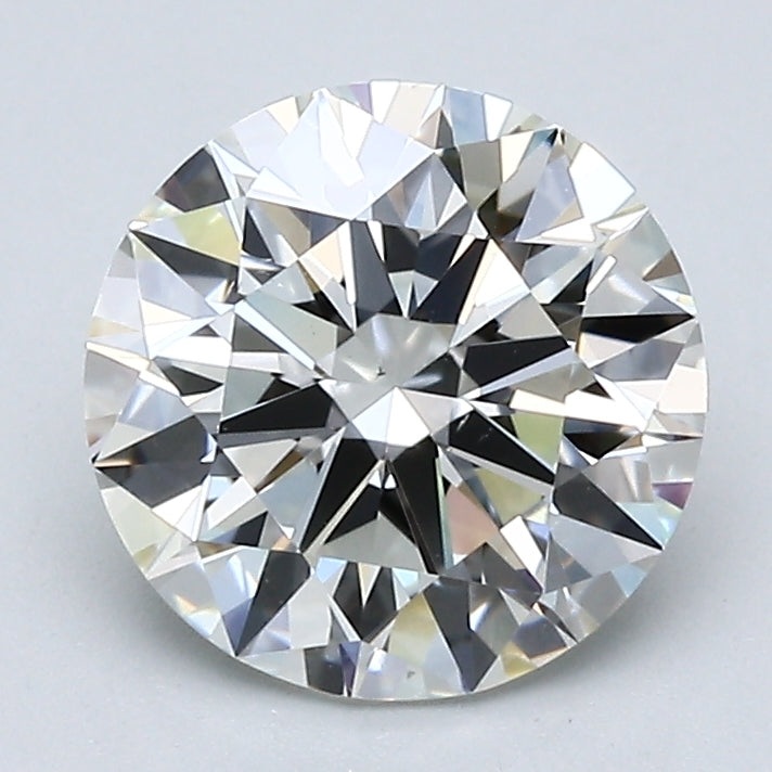 2.01 Carat Round Brilliant Natural Mined Diamond H Color VS2 Clarity With GIA Certificate, natural diamonds, precious stones, engagement diamonds