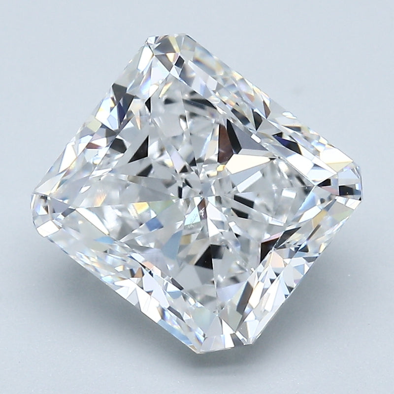 5.01 Carat Radiant Cut Diamond color D Clarity VVS2, natural diamonds, precious stones, engagement diamonds