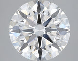 Lab-Grown 4.67 Carat Round Brilliant Diamond color E Clarity VS2 With GIA Certificate, precious stones, engagement diamonds