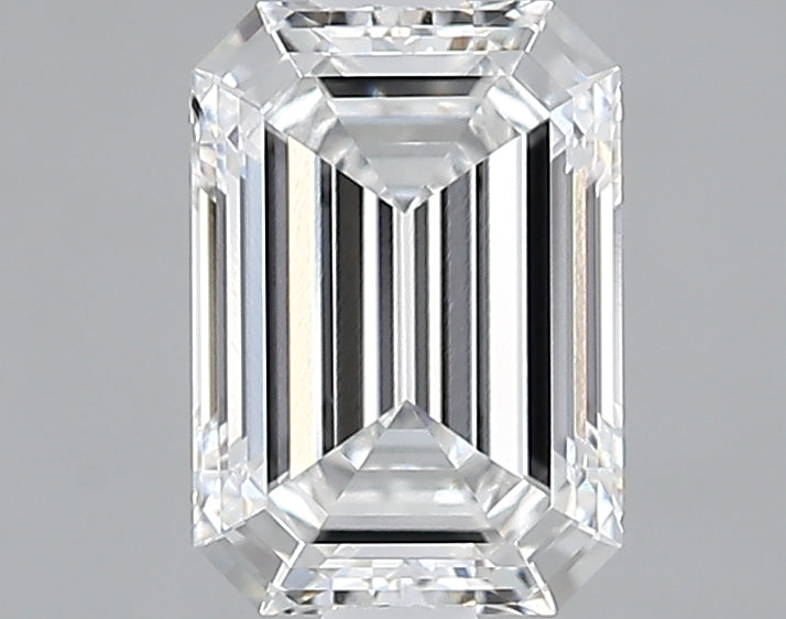 Lab-Grown 1.14 Carat Emerald Cut Diamond color E Clarity VVS2, precious stones, engagement diamonds