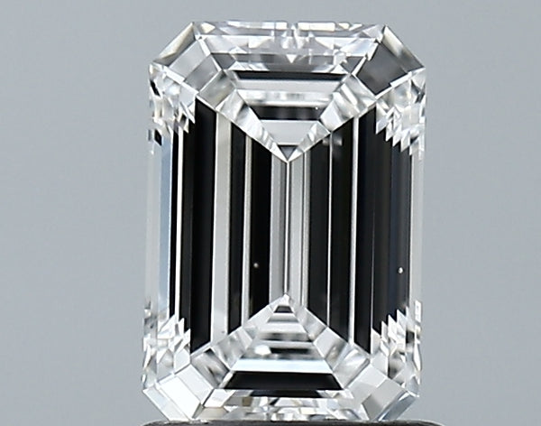 Lab-Grown 1.04 Carat Emerald Cut Diamond color E Clarity VS1 With GIA Certificate, precious stones, engagement diamonds