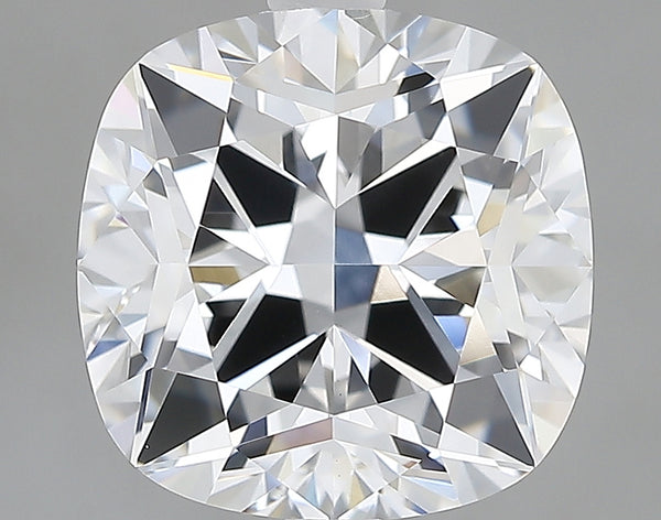 Lab-Grown 3.30 Carat Square Cushion Cut Diamond color E Clarity VVS2, precious stones, engagement diamonds
