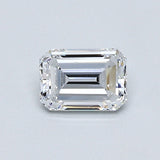 0.46 Carat Emerald Cut Diamond color D Clarity VVS2, natural diamonds, precious stones, engagement diamonds