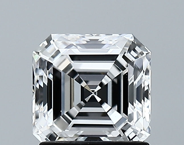 Lab-Grown 1.32 Carat Asscher Cut Diamond color D Clarity VVS2 With GIA Certificate, precious stones, engagement diamonds