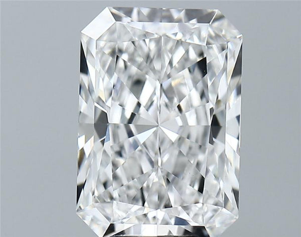 Lab-Grown 5.10 Carat Radiant Cut Diamond color E Clarity VS1, precious stones, engagement diamonds